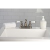 image:imageKingston Brass KB5611PL Restoration 4Inch Centerset Lavatory Faucet Polished ChromePolished Nickel