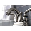 image:imageKingston Brass KB5613RXL Restoration 4Inch Centerset Bathroom Faucet with PopUp Drain Antique BrassBrushed Nickel