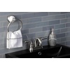 image:imageKingston Brass KB5613RXL Restoration 4Inch Centerset Bathroom Faucet with PopUp Drain Antique BrassBrushed Nickel