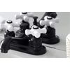 image:imageKingston Brass KB600PL Restoration 4 Centerset Bathroom Faucet Matte Black 688 x 45 x 288Matte Black