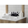 image:imageKingston Brass KB600PL Restoration 4 Centerset Bathroom Faucet Matte Black 688 x 45 x 288Matte Black