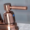 image:imageKingston Brass KB8490DL Concord TwoHandle 2Hole Deck Mount Bar Faucet in Matte BlackAntique Copper