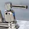 image:imageKingston Brass KB8490DL Concord TwoHandle 2Hole Deck Mount Bar Faucet in Matte BlackBrushed Nickel