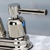 image:imageKingston Brass KB8490DL Concord TwoHandle 2Hole Deck Mount Bar Faucet in Matte BlackPolished Nickel