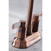 image:imageKingston Brass KB849NDLAC NuvoFusion TwoHandle 2Hole Deck Mount Bar Faucet in Antique CopperAntique Copper