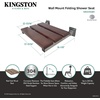 image:imageKingston Brass KBSS1916CP Chaise Shower Seat Polished Stainless SteelBrushed Nickel