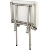 image:imageKingston Brass KBSS2216P 22Inch X 16Inch Wall Mount Fold Down Shower Seat with Legs Support in Brushed Stainless Steel