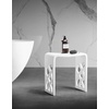 image:imageKingston Brass KBSSA17916 Descanso Solid Surface Bathroom Stool Matte White