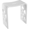 image:imageKingston Brass KBSSA17916 Descanso Solid Surface Bathroom Stool Matte White
