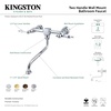 image:imageKingston Brass KS1212NL Wall Mount Bathroom Faucet Polished BrassPolished Brass