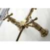 image:imageKingston Brass KS1242AXBS Heritage Bridge Kitchen Faucet Polished Brass 85 x 813 x 225Antique Brass