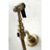 image:imageKingston Brass KS1242AXBS Heritage Bridge Kitchen Faucet Polished Brass 85 x 813 x 225Brushed Nickel