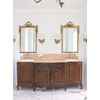 image:imageKingston Brass KS1253AX 8Inch Center Wall Mount Bathroom Faucet Antique BrassPolished Brass