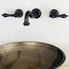 image:imageKingston Brass KS3125AL Vintage 2Handle Wall Mount Bathroom Faucet Oil Rubbed BronzeOil Rubbed Bronze
