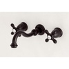 image:imageKingston Brass KS3127AX 8Inch Center Wall Mount Bathroom Faucet Brushed BrassOil Rubbed Bronze