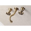 image:imageKingston Brass KS3128RX Belknap TwoHandle Wall Mount Bathroom Faucet Brushed NickelAntique Brass