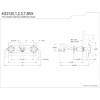 image:imageKingston Brass KS3128RX Belknap TwoHandle Wall Mount Bathroom Faucet Brushed NickelAntique Brass