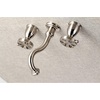 image:imageKingston Brass KS3128RX Belknap TwoHandle Wall Mount Bathroom Faucet Brushed NickelBrushed Nickel