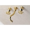 image:imageKingston Brass KS3128RX Belknap TwoHandle Wall Mount Bathroom Faucet Brushed NickelPolished Brass