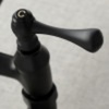 image:imageKingston Brass KS313SN Magellan Wall Mount Kitchen Faucet Satin Nickel 6Inch to 812Inch CenterAntique Brass