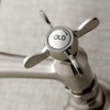 image:imageKingston Brass KS3246BEX 8 Center Wall Mount Bathroom Faucet Polished NickelBrushed Nickel