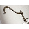 image:imageKingston Brass KS3246BEX 8 Center Wall Mount Bathroom Faucet Polished NickelBrushed Nickel