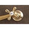 image:imageKingston Brass KS3247AX 8Inch Center Wall Mount Bathroom Faucet Brushed BrassBrushed Brass
