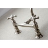 image:imageKingston Brass KS3247AX 8Inch Center Wall Mount Bathroom Faucet Brushed BrassBrushed Nickel