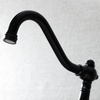 image:imageKingston Brass KS3247AX 8Inch Center Wall Mount Bathroom Faucet Brushed BrassMatte Black