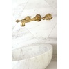 image:imageKingston Brass KS7126AL 8Inch Center Wall Mount Bathroom Faucet Polished NickelAntique Brass