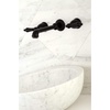 image:imageKingston Brass KS7126AL 8Inch Center Wall Mount Bathroom Faucet Polished NickelMatte Black