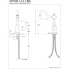 image:imageKingston Brass KS7495BL English Vintage Bar Faucet OilRubbed Bronze 1106 x 625 x 238Oil Rubbed Bronze