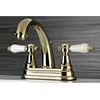 image:imageKingston Brass KS7611BPL 4 in Centerset Bathroom Faucet Polished ChromePolished Brass