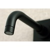 image:imageKingston Brass KS8115DL SingleHandle Wall Mount Bathroom Faucet Oil Rubbed BronzeMatte Black