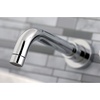 image:imageKingston Brass KS8115DL SingleHandle Wall Mount Bathroom Faucet Oil Rubbed BronzePolished Chrome