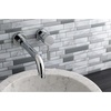 image:imageKingston Brass KS8115DL SingleHandle Wall Mount Bathroom Faucet Oil Rubbed BronzePolished Chrome