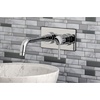 image:imageKingston Brass KS8115DL SingleHandle Wall Mount Bathroom Faucet Oil Rubbed BronzePolished Chrome