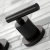 image:imageKingston Brass KS8120CML Manhattan 2Handle 8 in Wall Mount Bathroom Faucet Matte BlackOil Rubbed Bronze