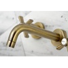 image:imageKingston Brass KS8120ZX Millennium Bathroom Faucet Matte Black 8 x 275 x 225Matte Black