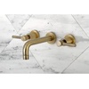 image:imageKingston Brass KS8122DL Concord 2Handle Wall Mount Bathroom Faucet Polished BrassOil Rubbed Bronze
