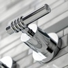 image:imageKingston Brass KS8122ML Milano 2Handle 8 in Wall Mount Bathroom Faucet Polished BrassPolished Chrome
