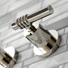image:imageKingston Brass KS8122ML Milano 2Handle 8 in Wall Mount Bathroom Faucet Polished BrassPolished Nickel