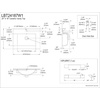 image:imageKingston Brass LBT24187W1 Ultra Modern 24Inch Ceramic Vanity Sink Top 1 Hole in White
