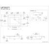 image:imageKingston Brass LBT25227W34 Continental Vanity Sink Top White 2519 x 2206 x 6 1 countWhite