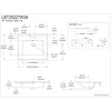 image:imageKingston Brass LBT25227W34 Continental Vanity Sink Top White 2519 x 2206 x 6 1 countWhite