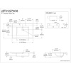 image:imageKingston Brass LBT31227W38 Continental 31Inch Ceramic Vanity Sink Top 8 Faucet Drillings in White