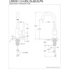 image:imageKingston Brass LS853DLPN Concord SingleHandle Bar Faucet Polished NickelPolished Nickel