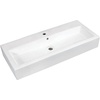 image:imageFauceture EV3916 Camilla 39Inch x 16Inch Rectangular Vessel Sink White3938 x 1718 x 512