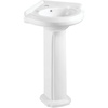 image:imageFauceture VPB2210 Pilaster 22 Ceramic Pedestal Sink Single Hole Glossy White