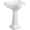 image:imageFauceture VPB3248 Imperial Wall Mount Pedestal Sink WhiteVPB3248